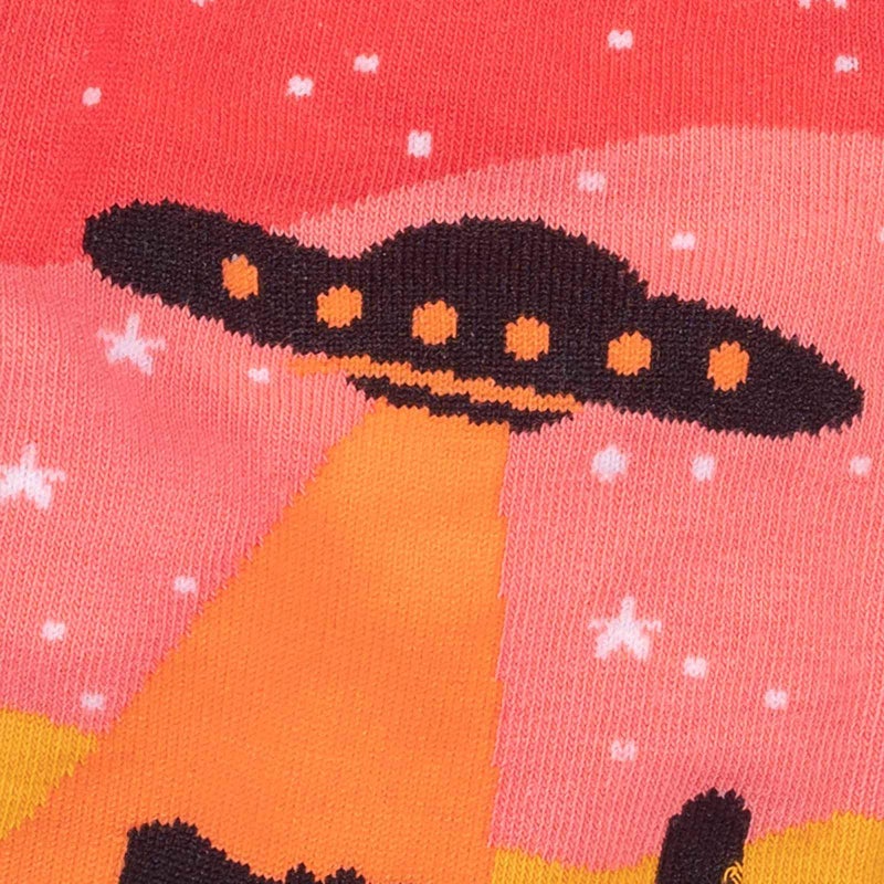Sock It To Me Men's Crew Alien Socks - Image 4